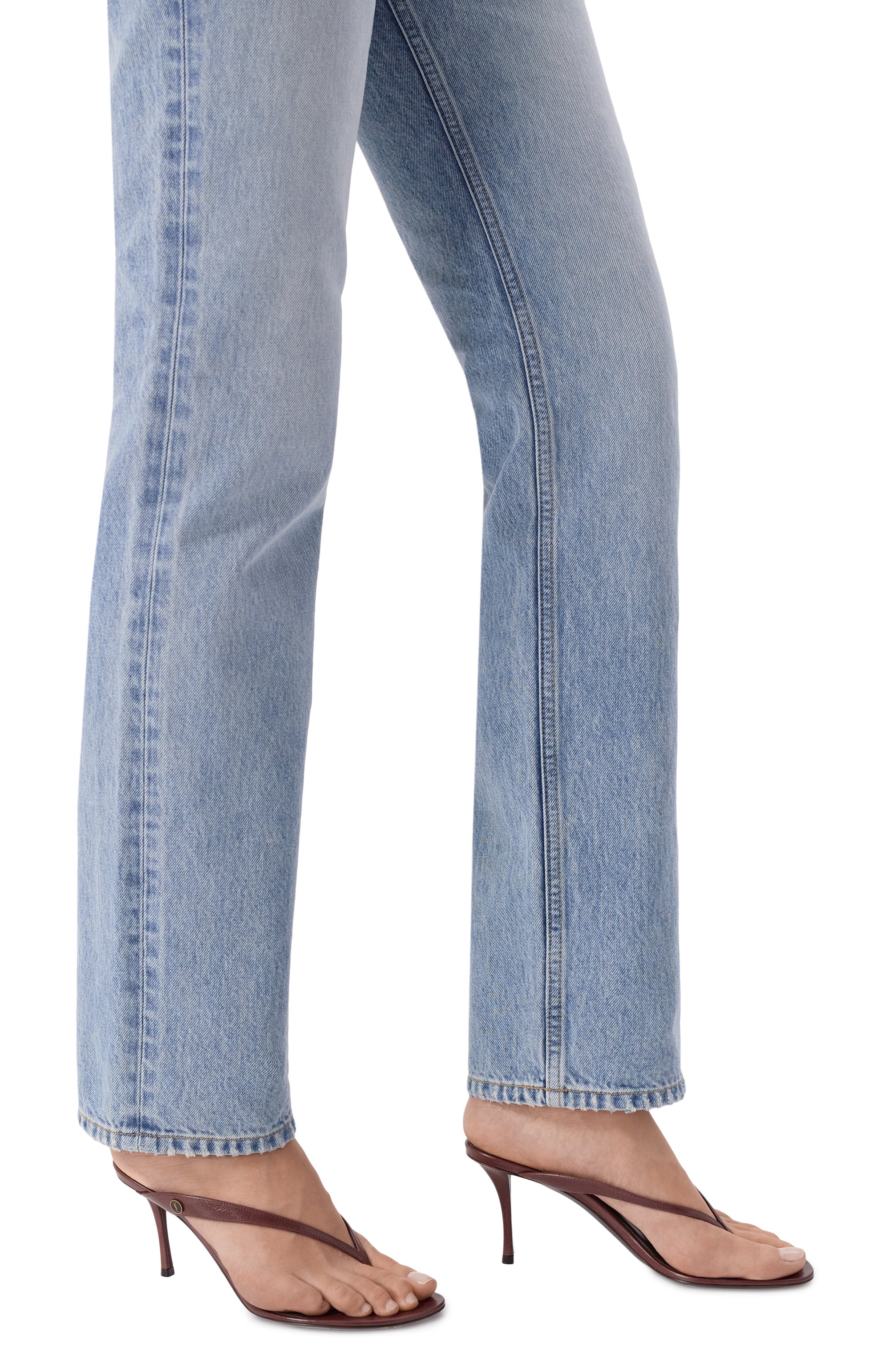 Кожаные мюли sue 75 SAINT LAURENT коричневого цвета по цене 134500 руб., арт. 860795/25V00, фото 2 Кожаные мюли sue 75 SAINT LAURENT, арт. 860795/25V00, фото 2