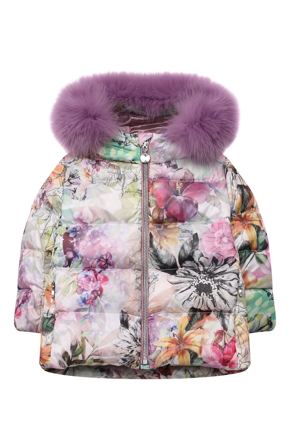 Костюм пуховый "сиреневый сад" CHEPE, арт. 392222, фото 2