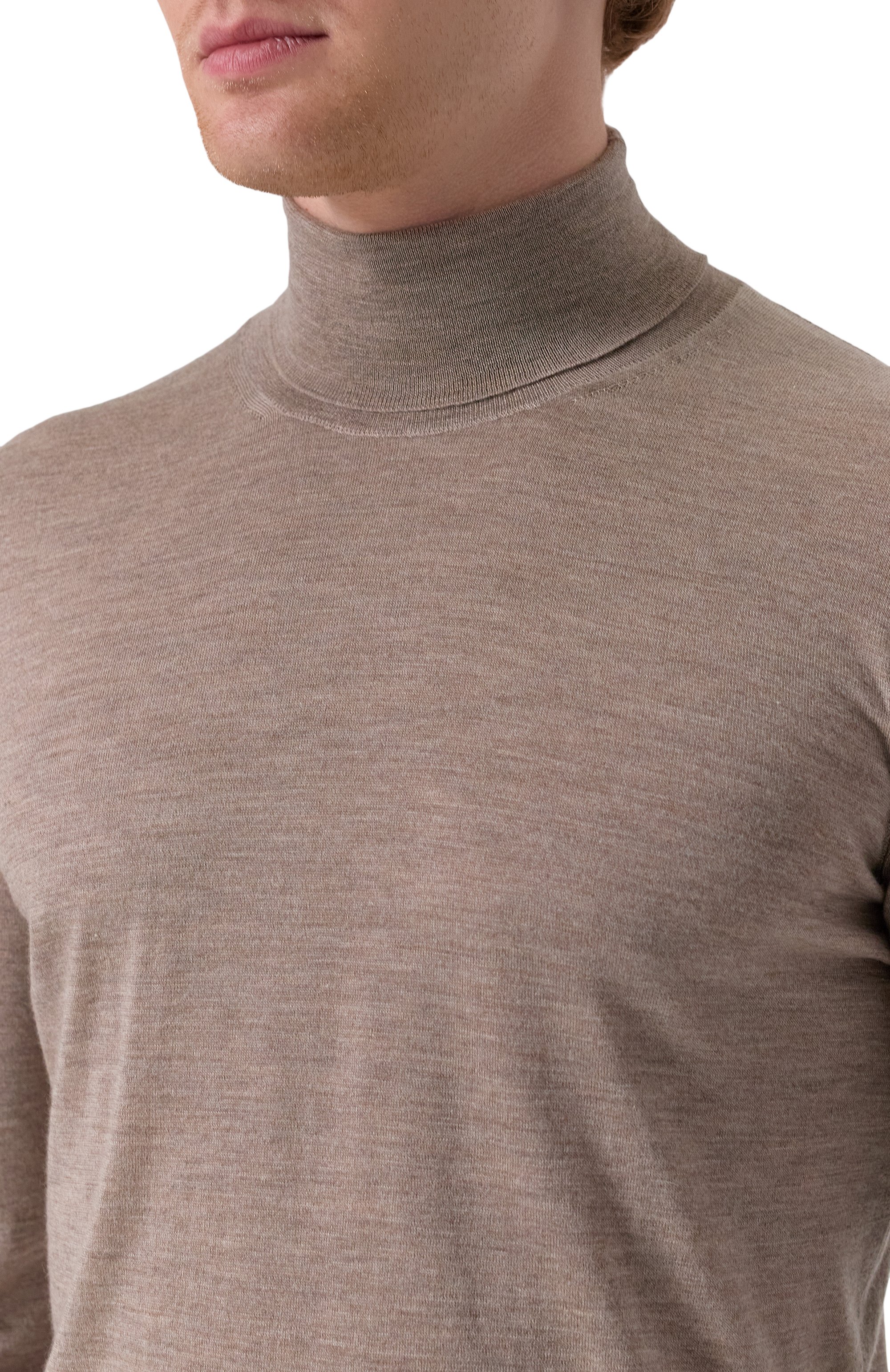 Водолазка из кашемира и шелка FEDELI, арт. MU007124, фото 5