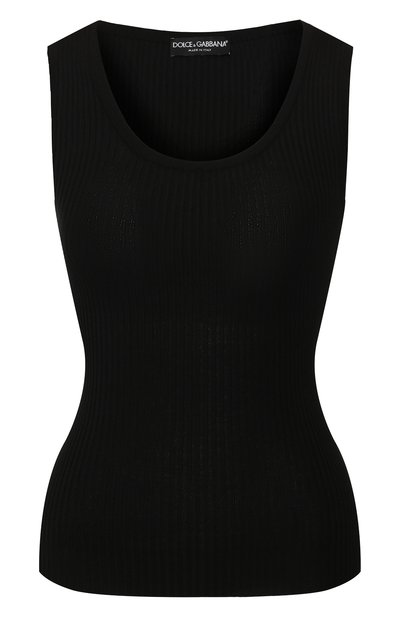 Женский шелковый топ DOLCE & GABBANA, арт. FX802T/JASMH