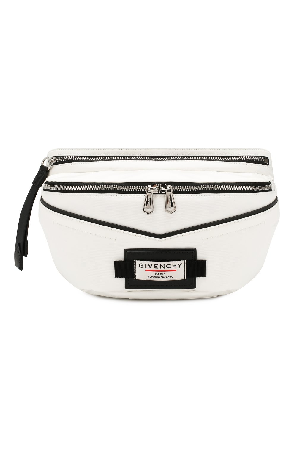Текстильная поясная сумка downtown GIVENCHY белого цвета по цене 86800 руб., арт. BKU007K0S9, фото 1 Текстильная поясная сумка downtown GIVENCHY, арт. BKU007K0S9, фото 1