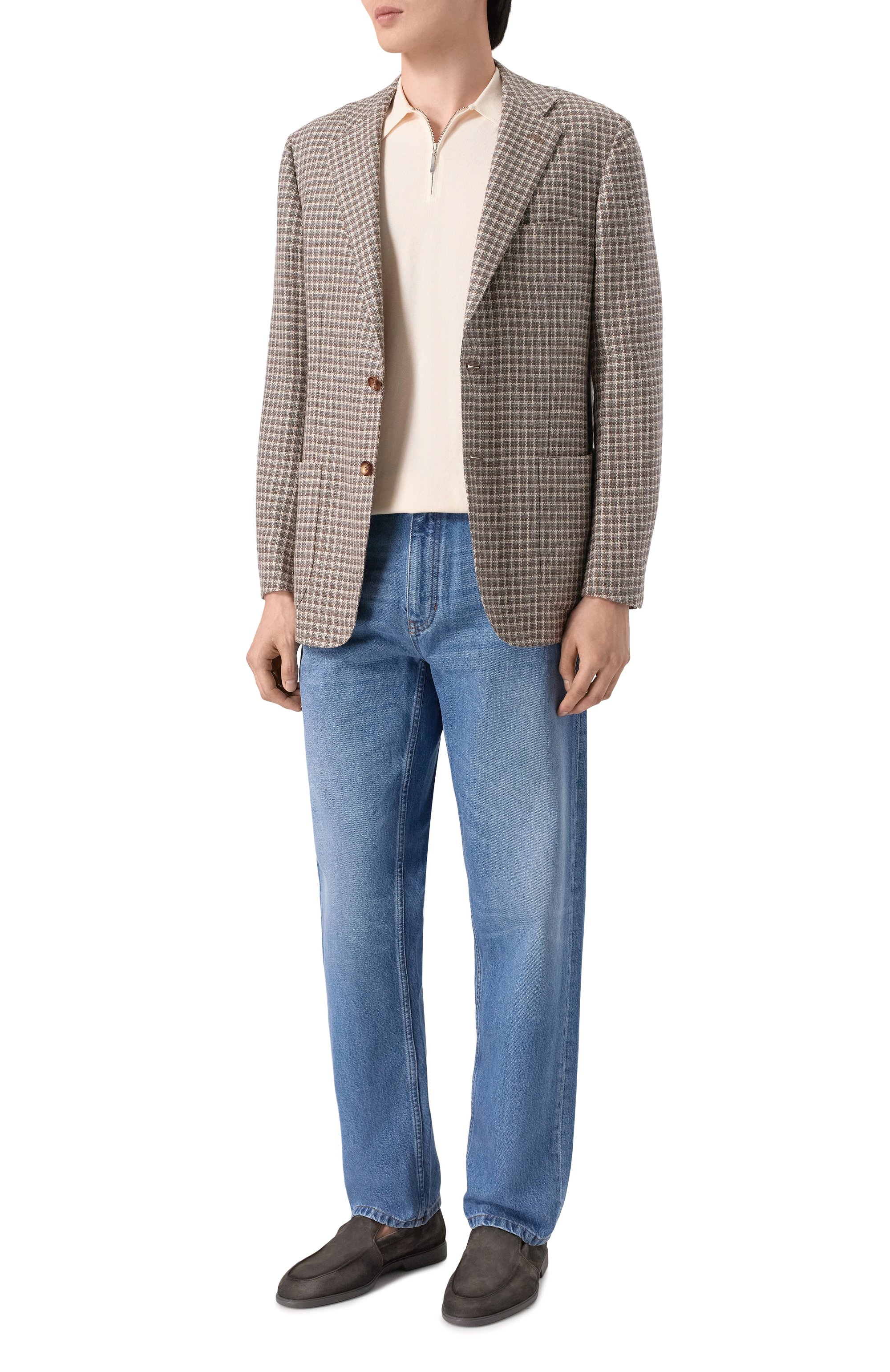 Замшевые лоферы malibu SANTONI, арт. MGAG18829PLUSEAA, фото 2