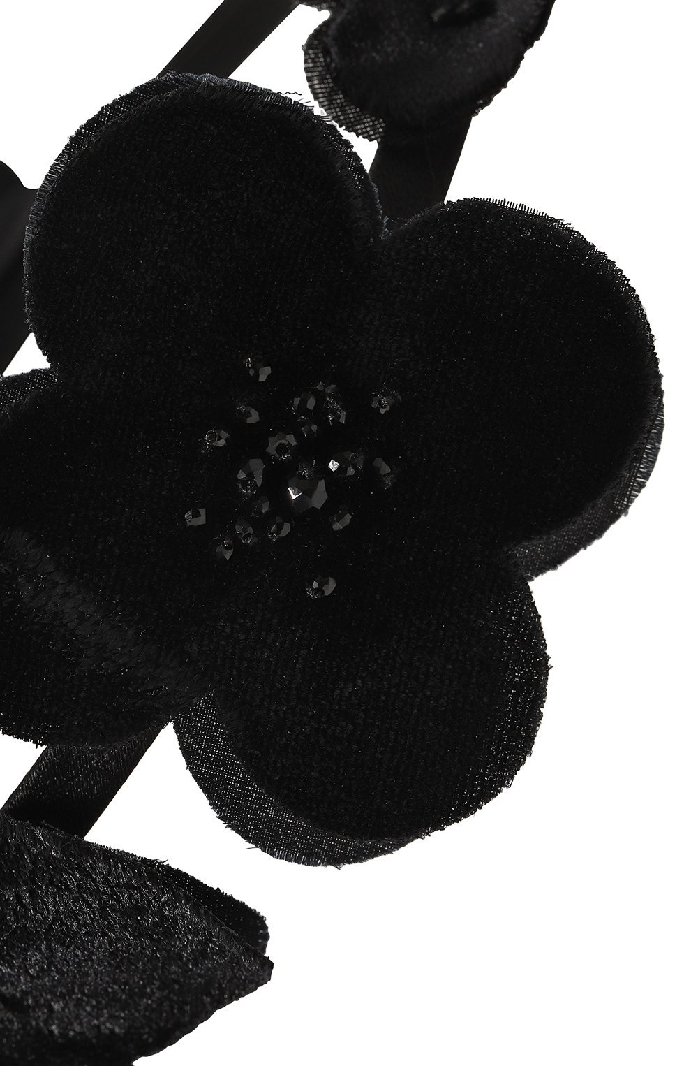 Ободок для волос PANFIL черного цвета по цене 19000 руб., арт. 0-T-vlflw, фото 4 Ободок для волос PANFIL, арт. 0-T-vlflw, фото 4