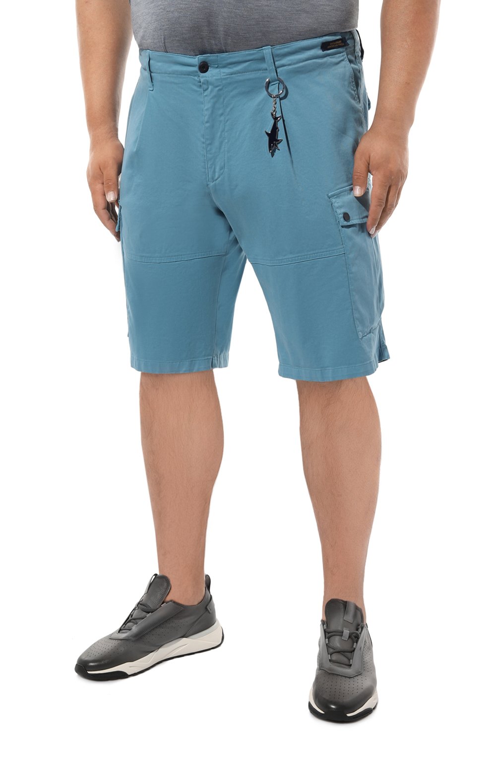 Хлопковые шорты PAUL&SHARK, арт. 23414047/62-64, фото 3