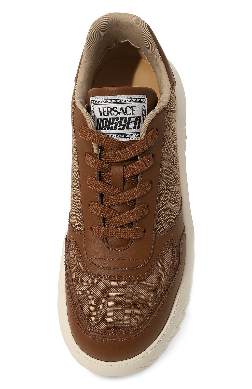 Комбинированные кроссовки odissea VERSACE, арт. 1008124/1A07977, фото 6