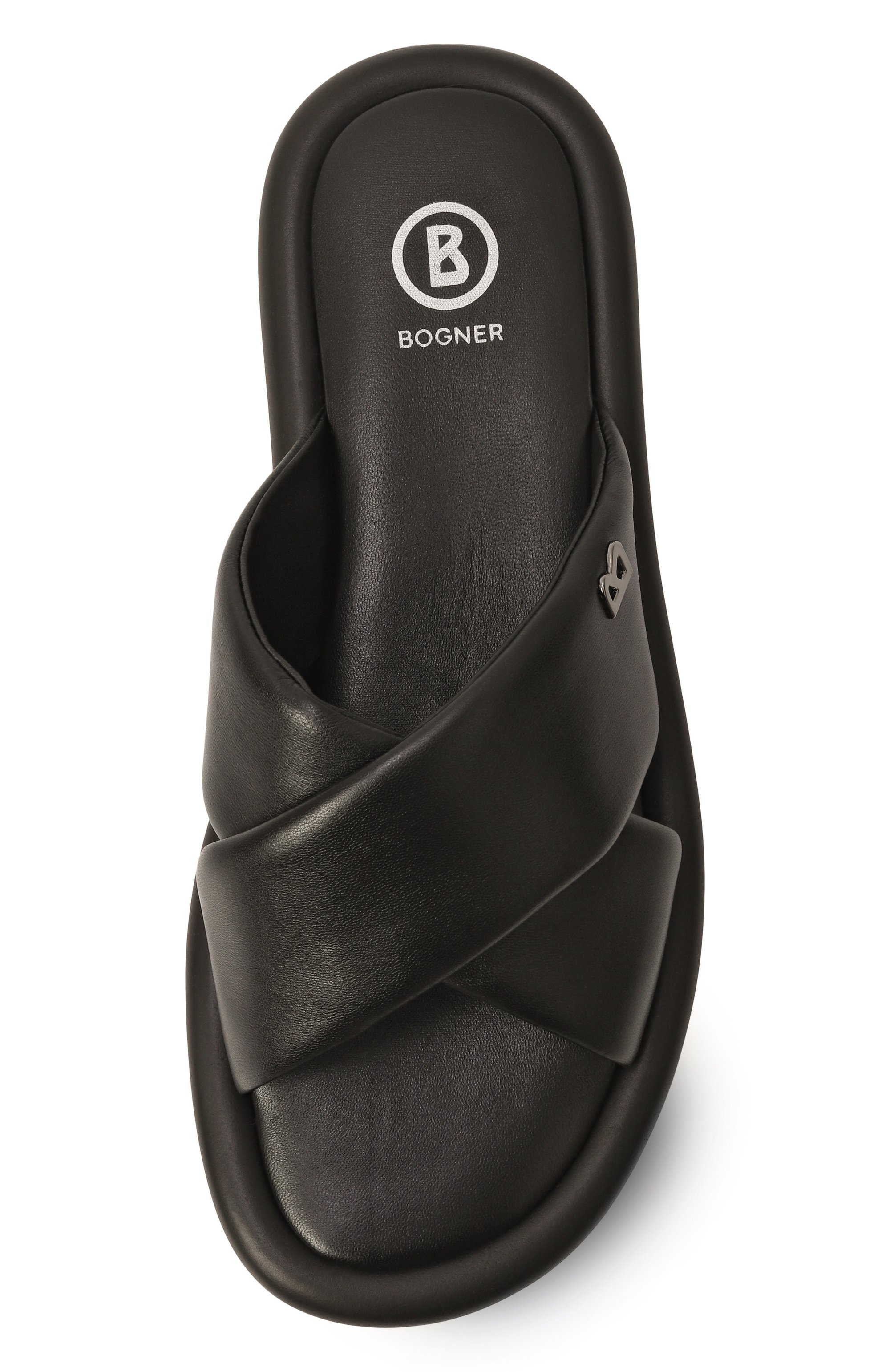 Кожаные шлепанцы portofino BOGNER, арт. P0RT0FIN0 M 2 A, фото 6