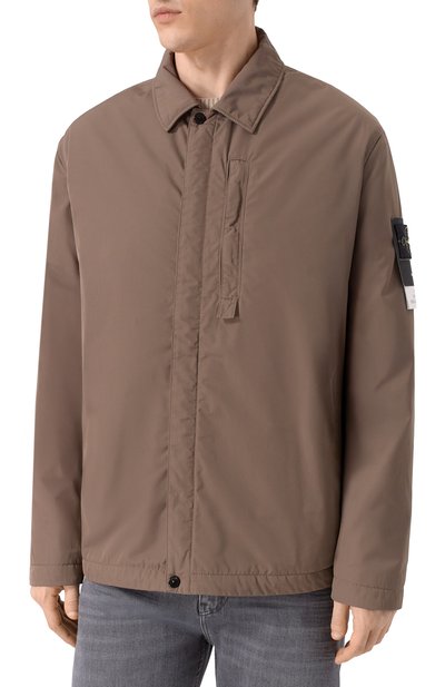 Куртка STONE ISLAND темно-бежевого цвета по цене 99500 руб., арт. 8115Q0726, фото 3 Куртка STONE ISLAND, арт. 8115Q0726, фото 3