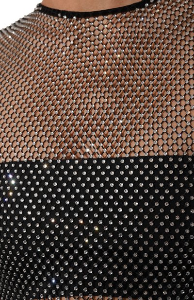 Платье с отделкой стразами GIUSEPPE DI MORABITO, арт. PS23297DR-231, фото 5