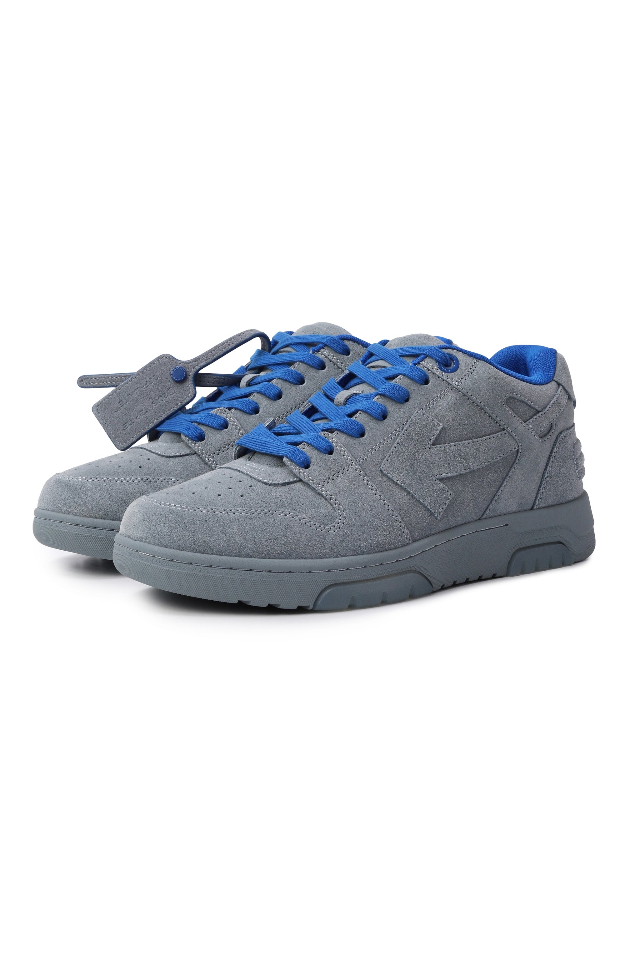 Замшевые кеды out of office OFF-WHITE, арт. 0WIA259F25LEA0096D6D, фото 1