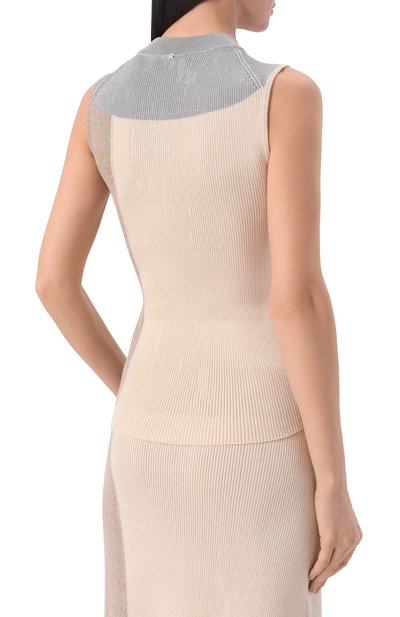 Топ LORENA ANTONIAZZI бежевого цвета по цене 65250 руб., арт. P26129TM39A/2435, фото 4 Топ LORENA ANTONIAZZI, арт. P26129TM39A/2435, фото 4