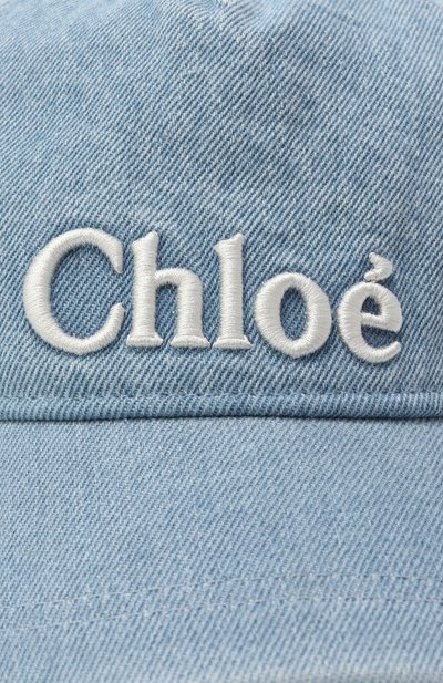 Джинсовая бейсболка CHLOÉ, арт. C20430, фото 3