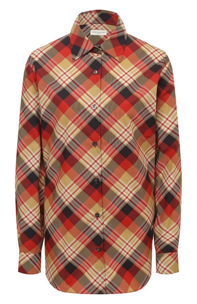 Женская хлопковая рубашка DRIES VAN NOTEN, арт. 202-10772-1008