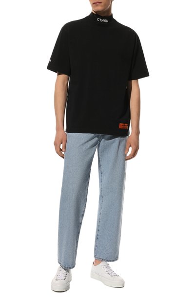 Хлопковая футболка HERON PRESTON, арт. HMAA021C99JER0011001, фото 2