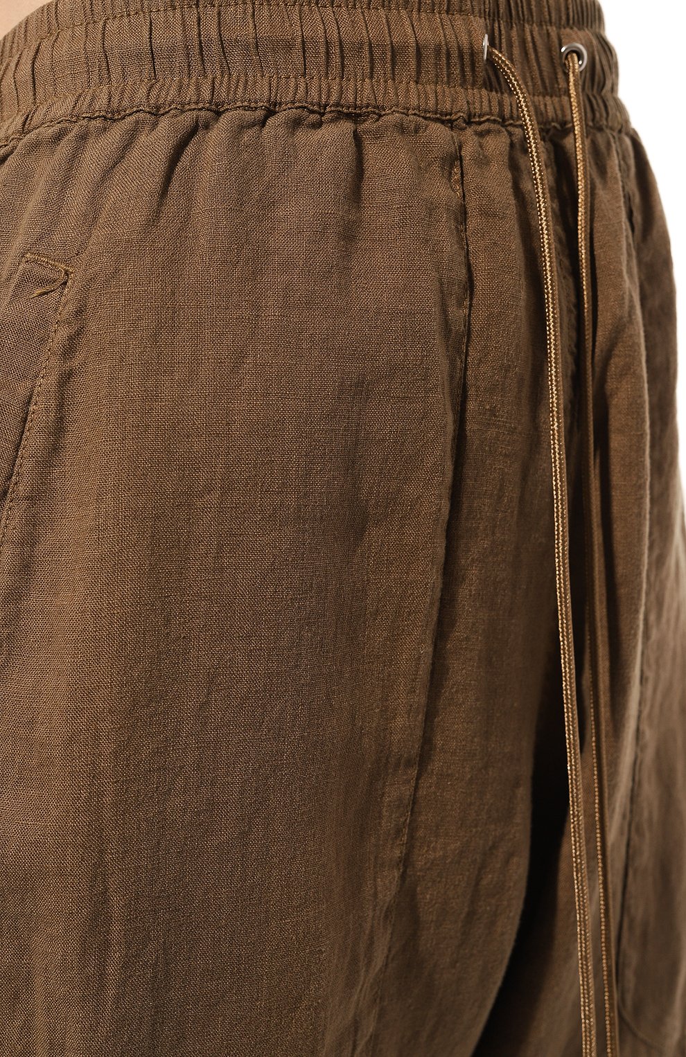 Льняные джоггеры BOSS, арт. 50489679, фото 5