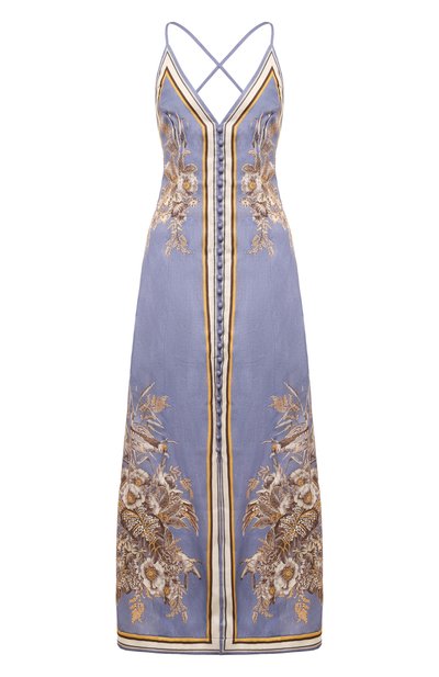 Женское льняное платье ZIMMERMANN, арт. 1026DSS242