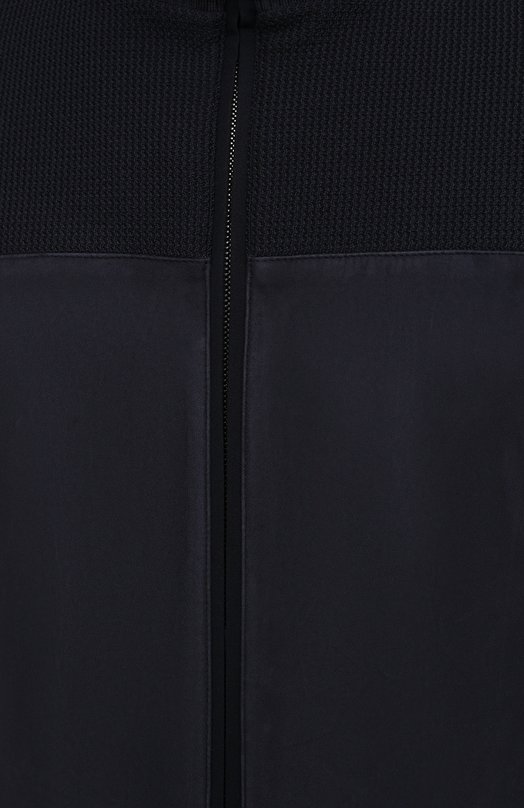 Комбинированный бомбер Loro Piana FAL6980 Синий  FAL6980 Фото 5