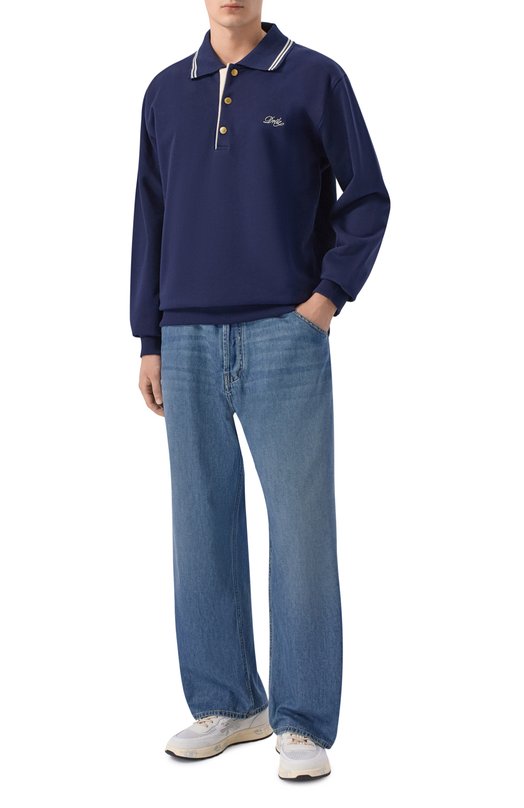 Комбинированные кеды Nous Premiata N0US/VAR 8106 Белый  N0US/VAR 8106 Фото 2