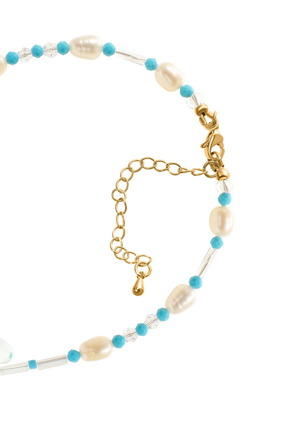 Колье PANFIL голубого цвета по цене 8000 руб., арт. 4-JwrBR-N, фото 3 Колье PANFIL, арт. 4-JwrBR-N, фото 3