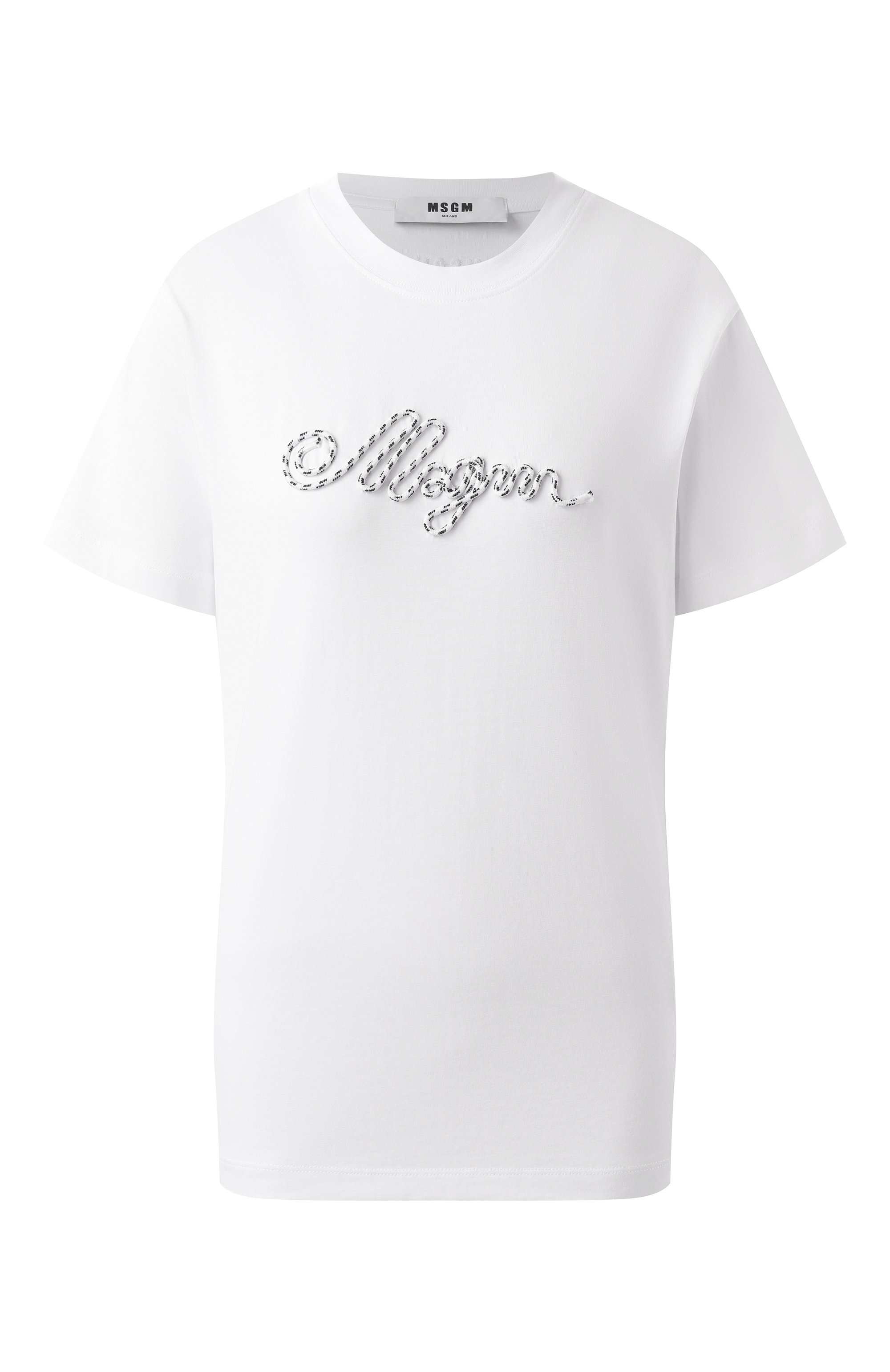 Хлопковая футболка MSGM, арт. 3841MDM130/257097, фото 1