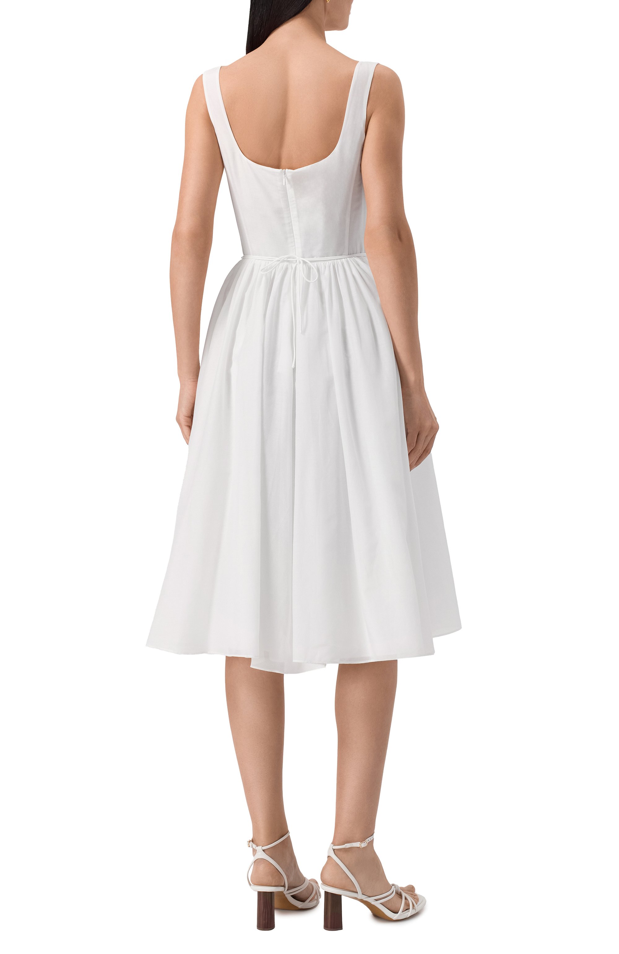 Платье из хлопка и шелка 12 STOREEZ, арт. 131880, фото 4