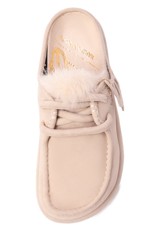Замшевые сабо Blizzard Naked Wolfe BLIZZARD/SSH Бежевый  BLIZZARD/SSH Фото 6