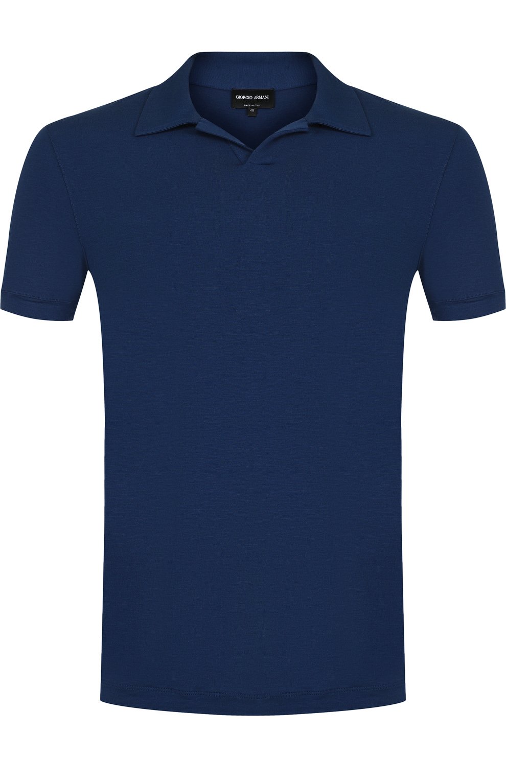 Поло из вискозы с короткими рукавами GIORGIO ARMANI, арт. 3ZSF51/SJP4Z, фото 1