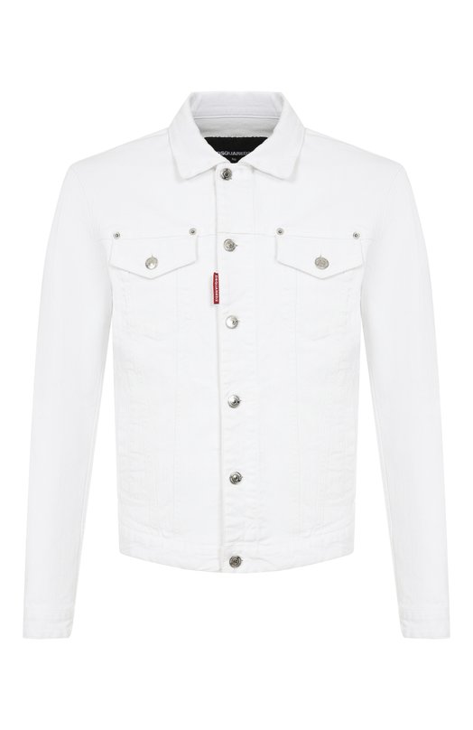 Джинсовая куртка Dsquared2 S74AM1673/S39781 Белый S74AM1673/S39781