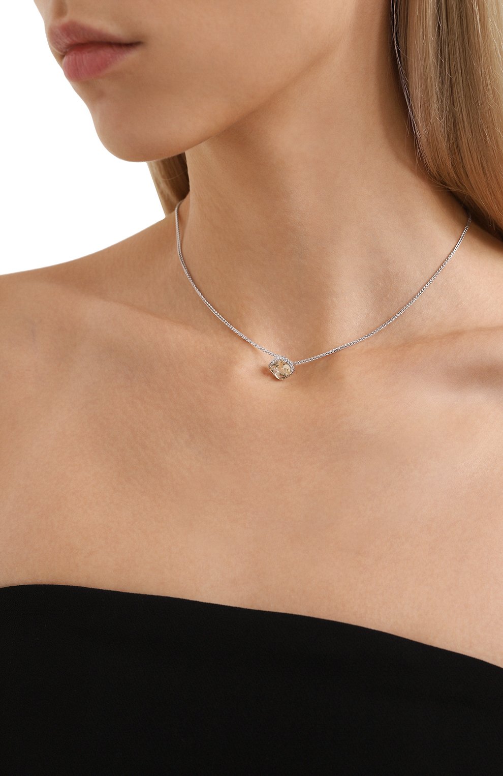 Цепочка с лимонным кварцем SECRETS JEWELRY, арт. ЦЛККС00805, фото 2