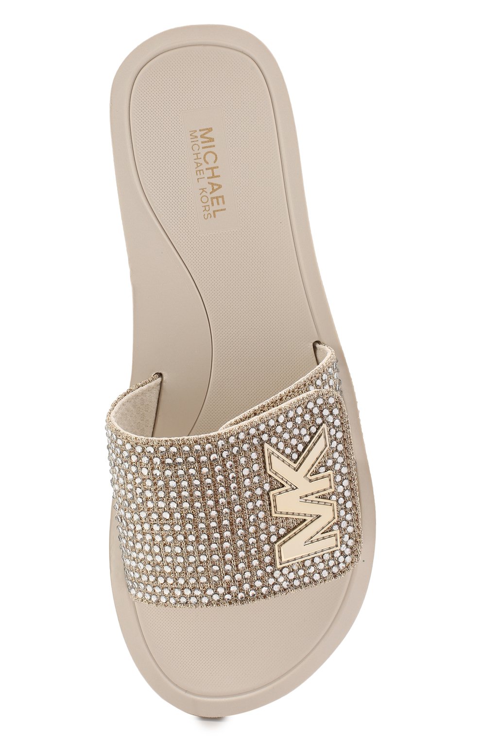 Шлепанцы mk slide MICHAEL MICHAEL KORS, арт. 40F8MKFA2D, фото 5