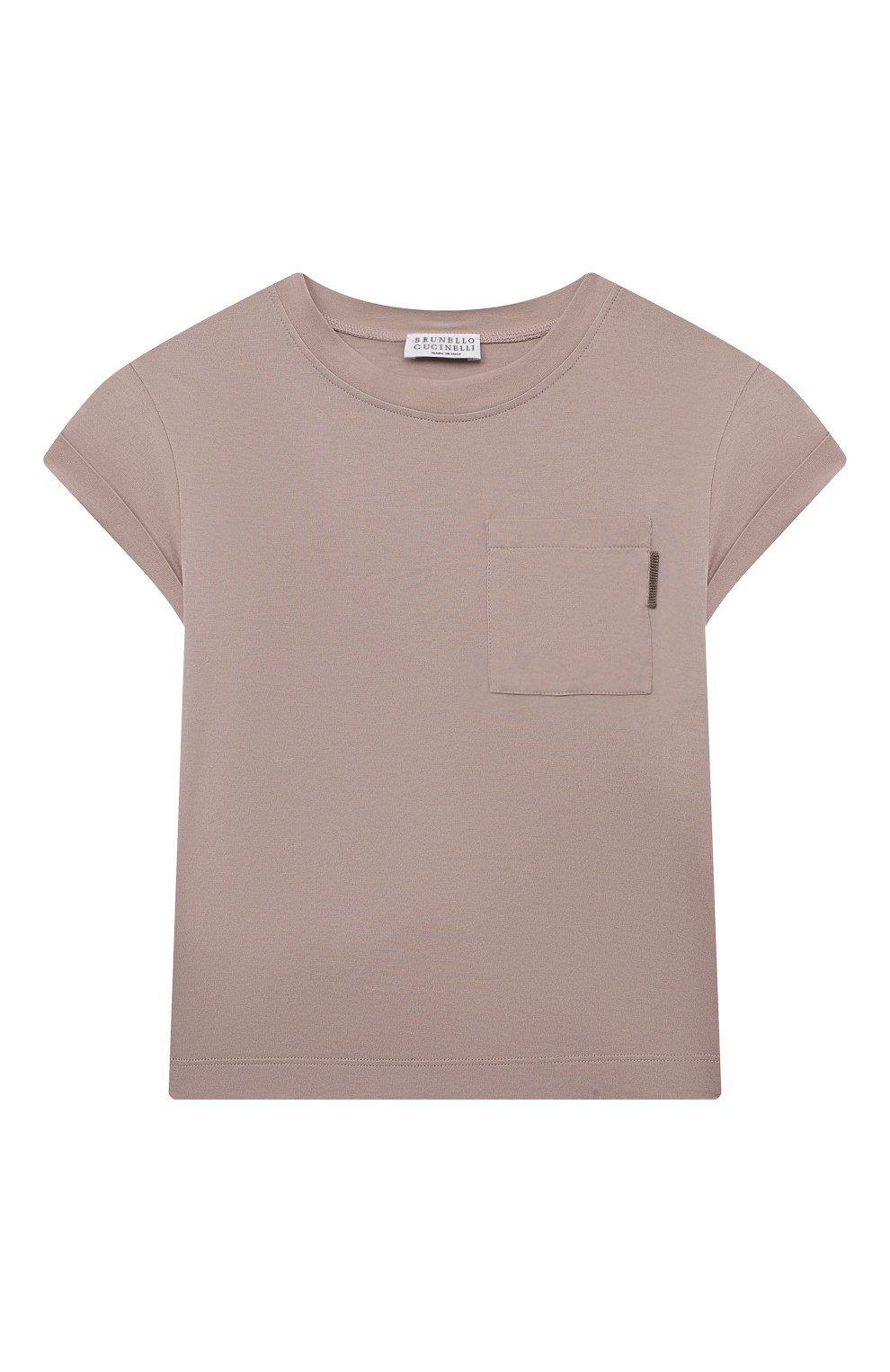 Хлопковая футболка BRUNELLO CUCINELLI, арт. B0A45T047A, фото 1
