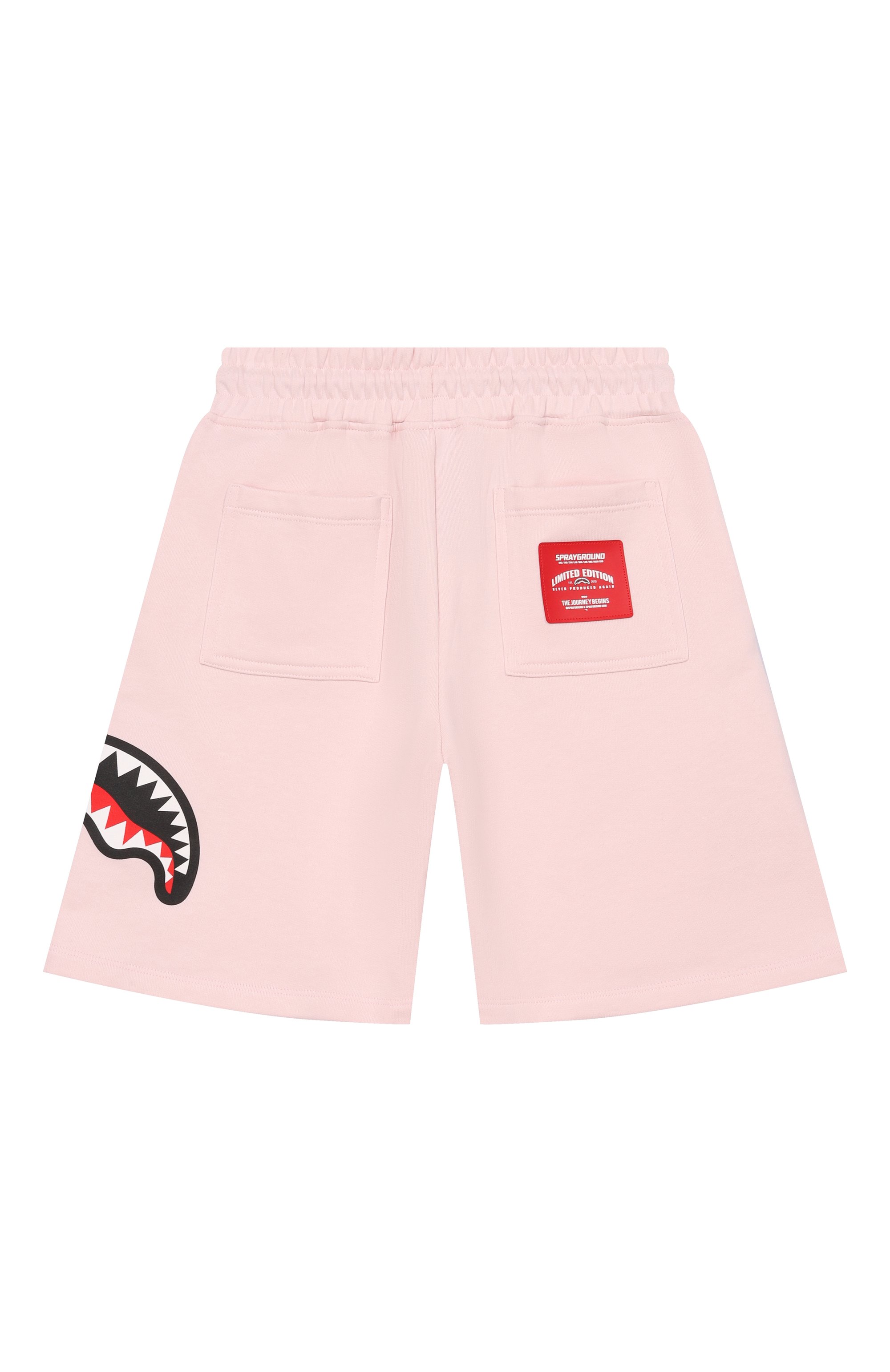 Хлопковые шорты SPRAYGROUND, арт. SPY1388ELIGHT/SHARK BASIC SH0RTS LIGHT PINK, фото 2