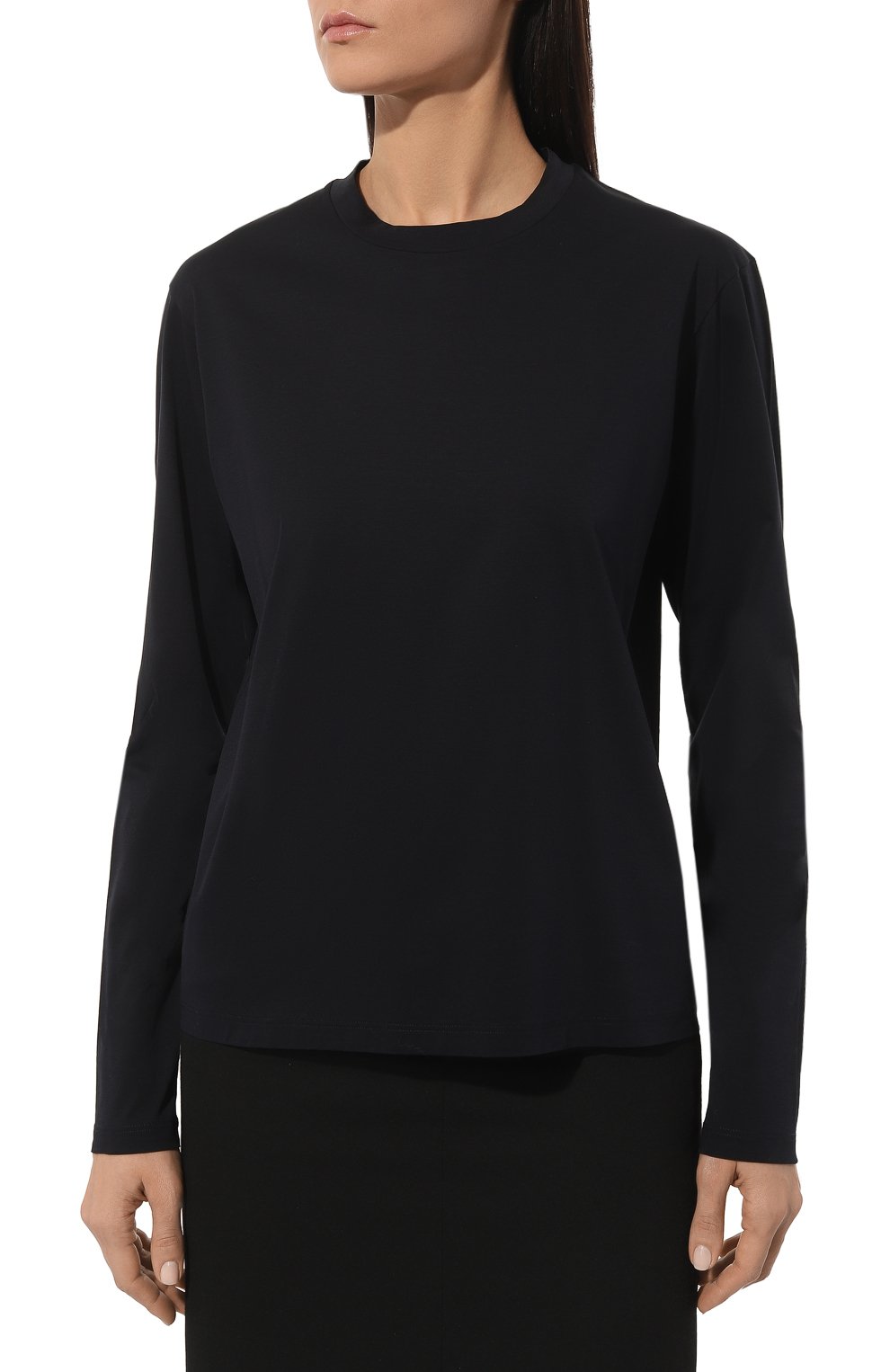 Хлопковый лонгслив JIL SANDER, арт. J01GC0001/J45051, фото 3