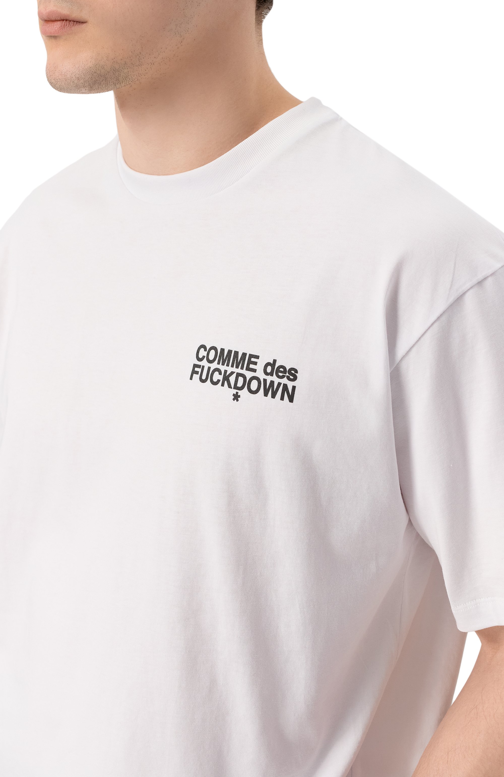 Хлопковая футболка COMME DES FUCKDOWN, арт. CFABM01506, фото 5