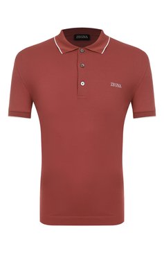 Хлопковое поло ZEGNA, арт. UB358A5/B746, фото 1