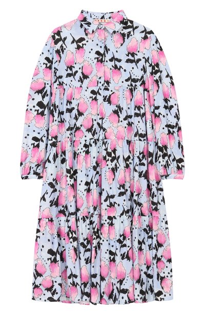 Платье из вискозы MARNI, арт. M01851/M00XL