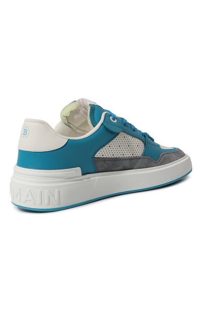 Кожаные кеды b-court BALMAIN, арт. DM1VI349/LPTN, фото 5