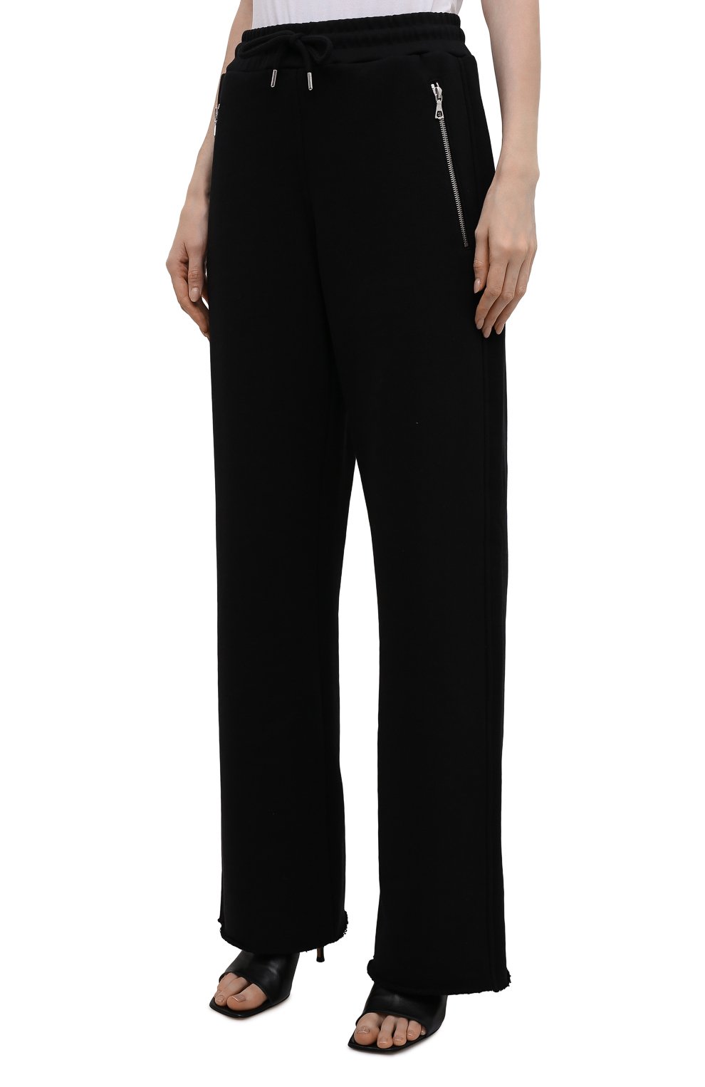 Хлопковые брюки DRIES VAN NOTEN черного цвета по цене 39950 руб., арт. 212-031122-3612, фото 3 Хлопковые брюки DRIES VAN NOTEN, арт. 212-031122-3612, фото 3
