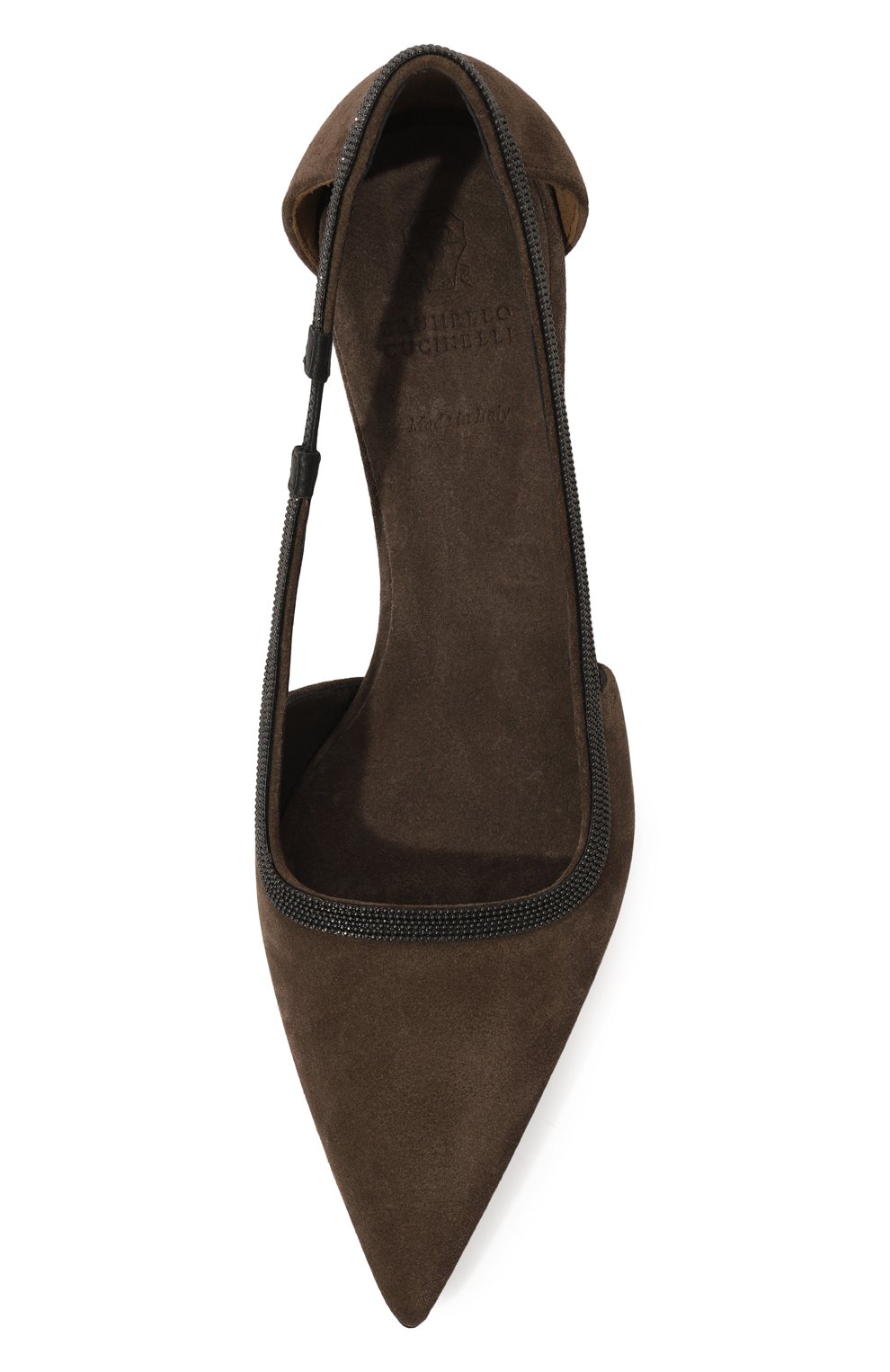 Замшевые туфли city BRUNELLO CUCINELLI, арт. MZSFC2765P, фото 6