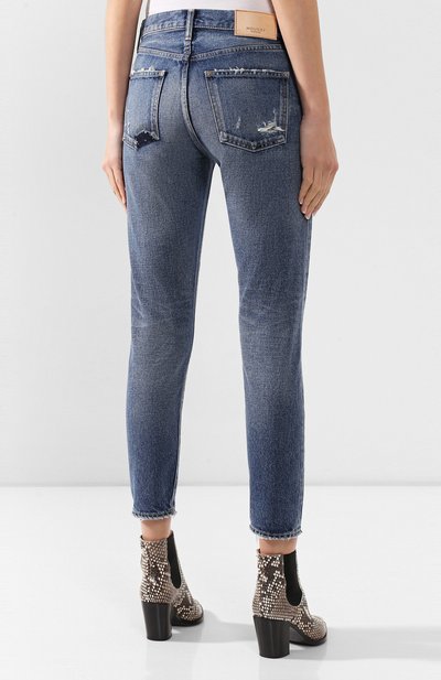 Джинсы MOUSSY голубого цвета по цене 23700 руб., арт. 025CAC11-2080, фото 4 Джинсы MOUSSY, арт. 025CAC11-2080, фото 4