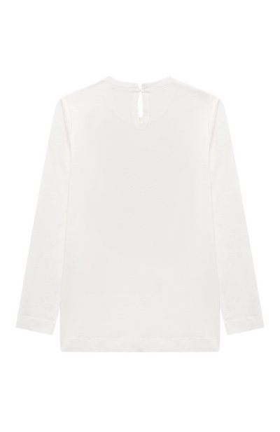 Хлопковый лонгслив MONNALISA, арт. 19B610, фото 2