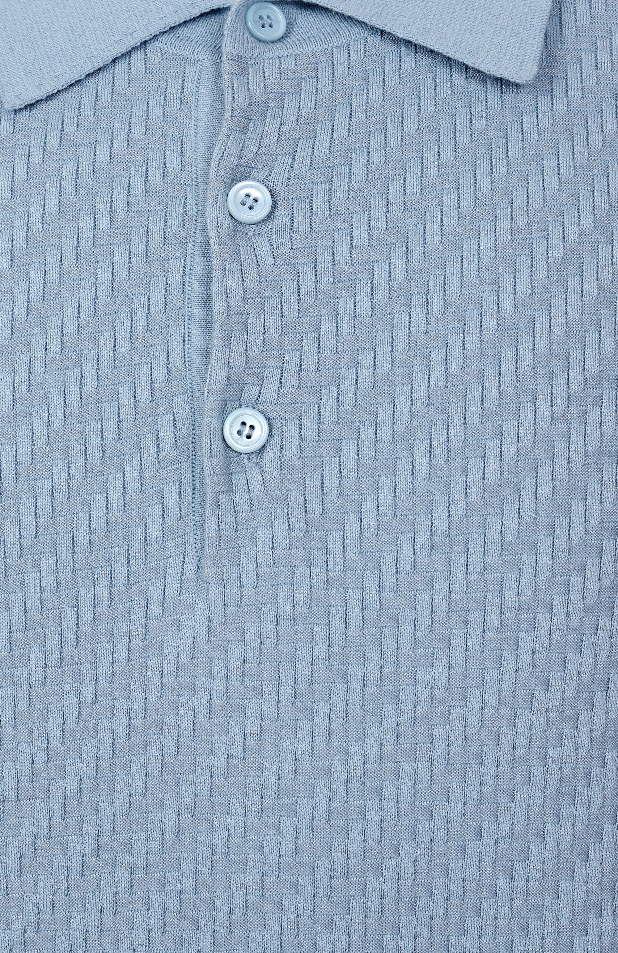 Поло из шелка и хлопка BRIONI, арт. UMR10L/PAK22, фото 6