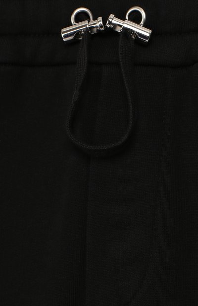 Хлопковые брюки BALMAIN черно-белого цвета по цене 35150 руб., арт. 6K6510/KX070/12-16, фото 3 Хлопковые брюки BALMAIN, арт. 6K6510/KX070/12-16, фото 3
