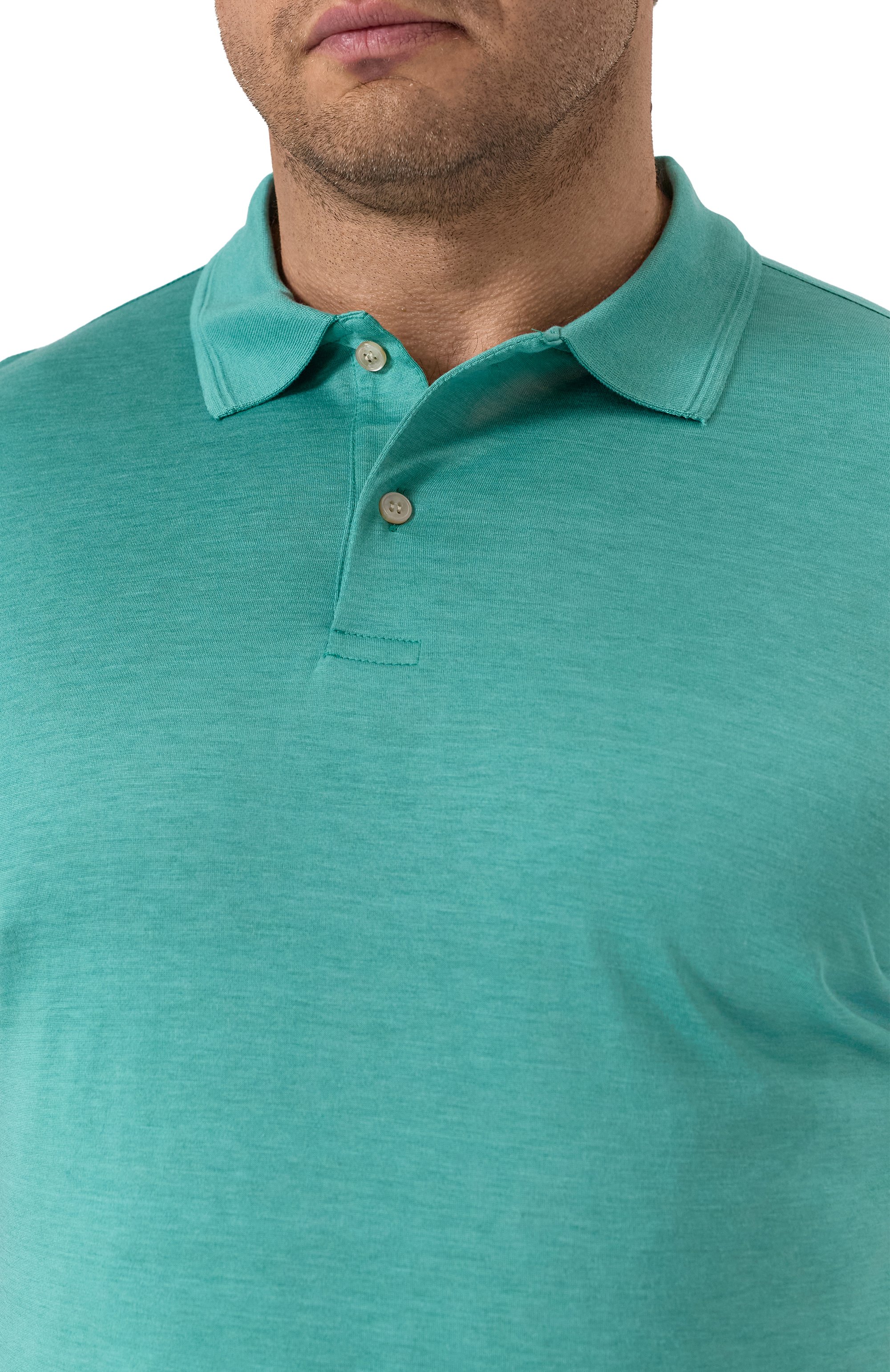 Поло из шелка и хлопка PAUL&SHARK, арт. 25411208/3XL, фото 5