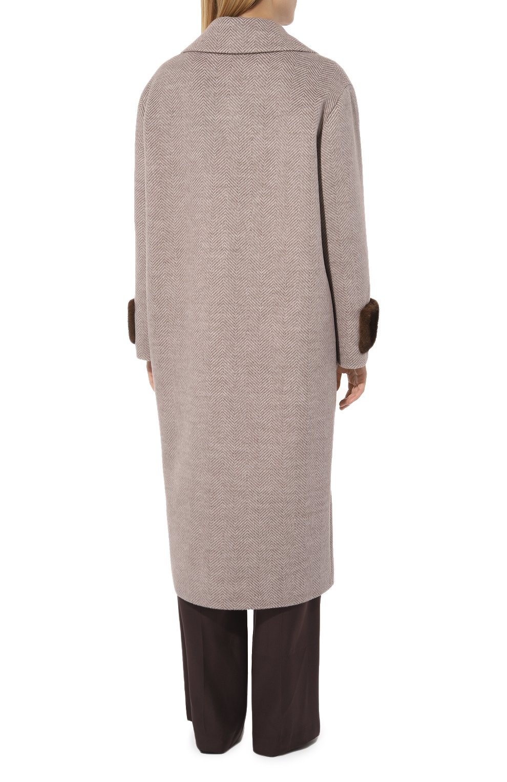 Пальто из шерсти и кашемира SEVEN LAB, арт. SCP.05.280.122, фото 4
