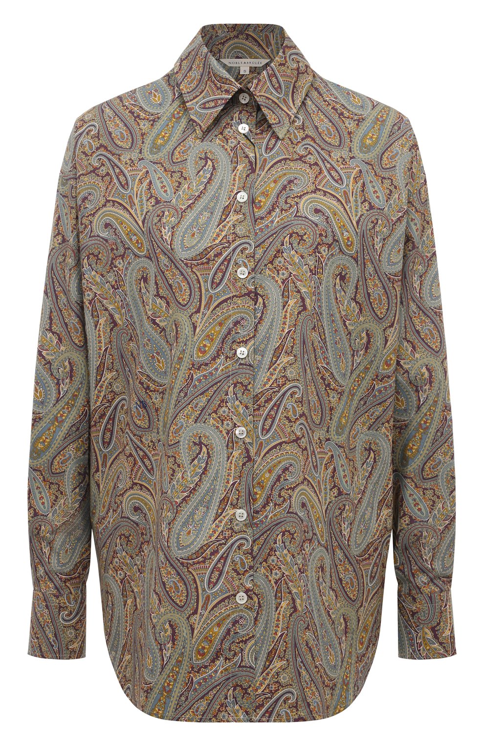 Хлопковая рубашка NOBLE&BRULEE, арт. NB001/290623/21155, фото 1