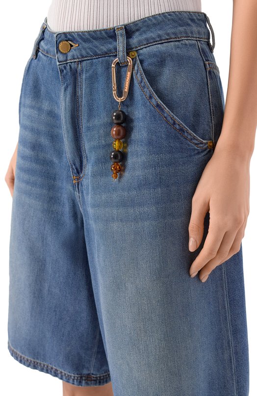 Джинсовые шорты Emily Darkpark WTR44 TBL01W075/EMILY-TENCEL DENIM SH0RTS Синий  WTR44 TBL01W075/EMILY-TENCEL DENIM SH0RTS Фото 5