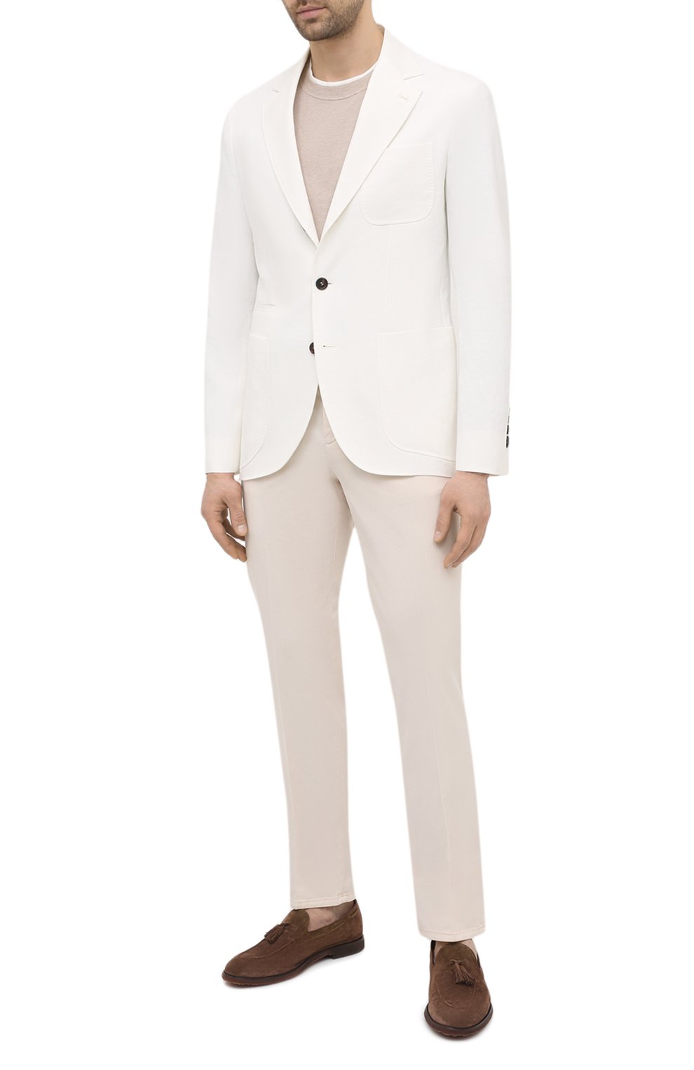 Хлопковые брюки BRUNELLO CUCINELLI, арт. M289LB1770, фото 2