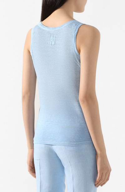 Льняная майка 120% LINO, арт. R0W7753/B568/S00, фото 4