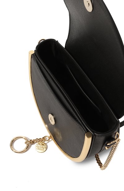 Сумка mara SEE BY CHLOÉ черного цвета по цене 58300 руб., арт. CHS20USA57388001, фото 5 Сумка mara SEE BY CHLOÉ, арт. CHS20USA57388001, фото 5