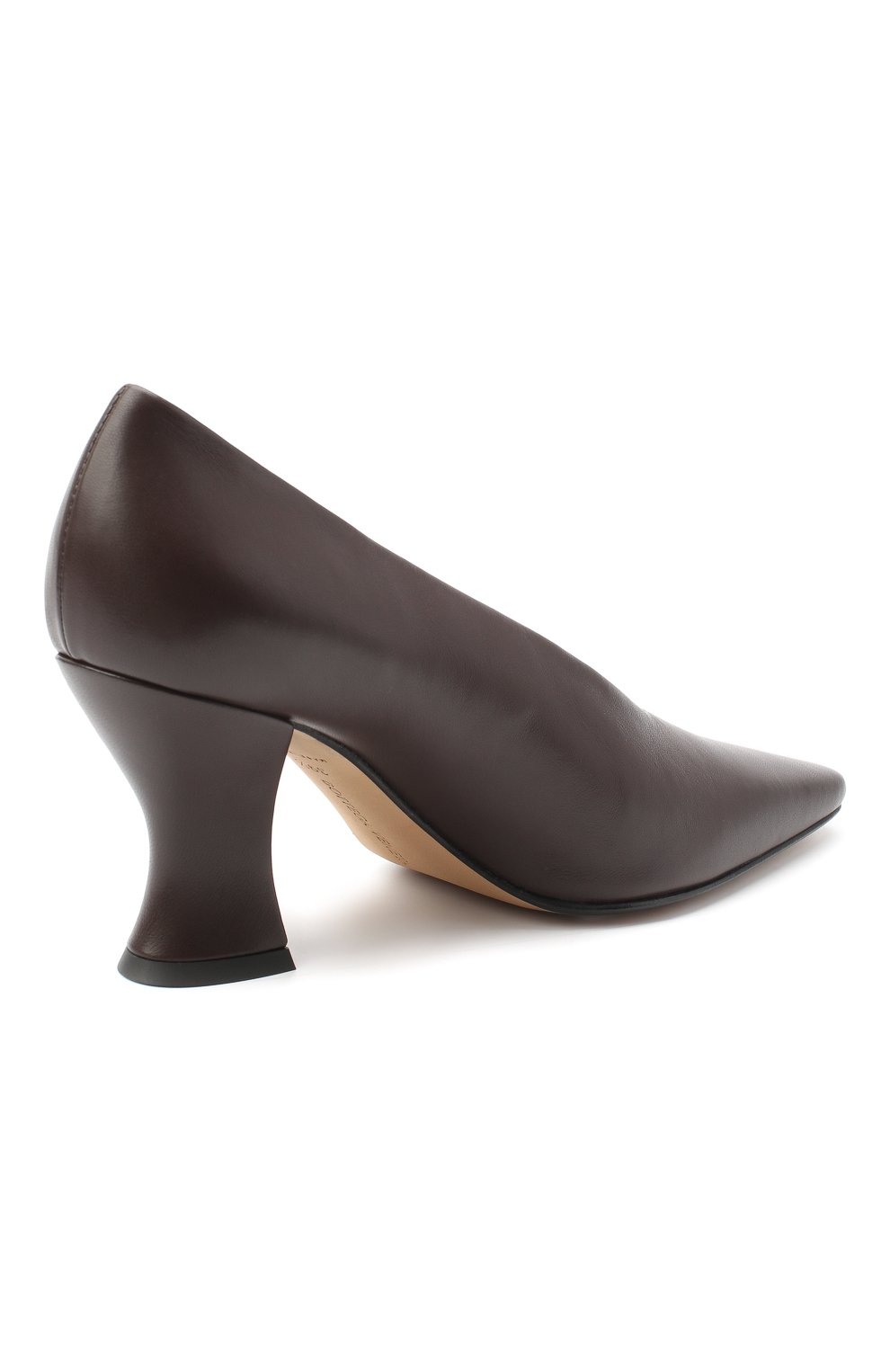 Кожаные туфли almond BOTTEGA VENETA, арт. 608839/VBSD0, фото 4